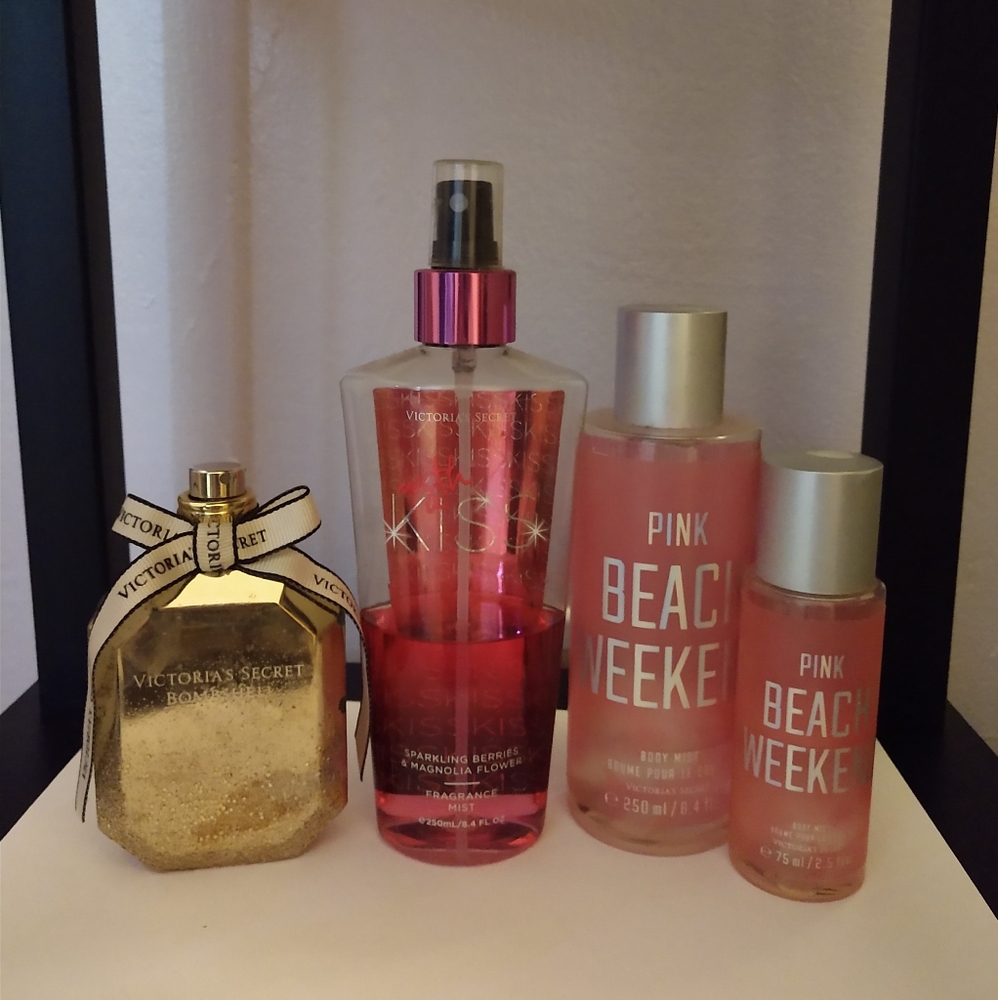 Four Victoria's Secret Perfumes (used)